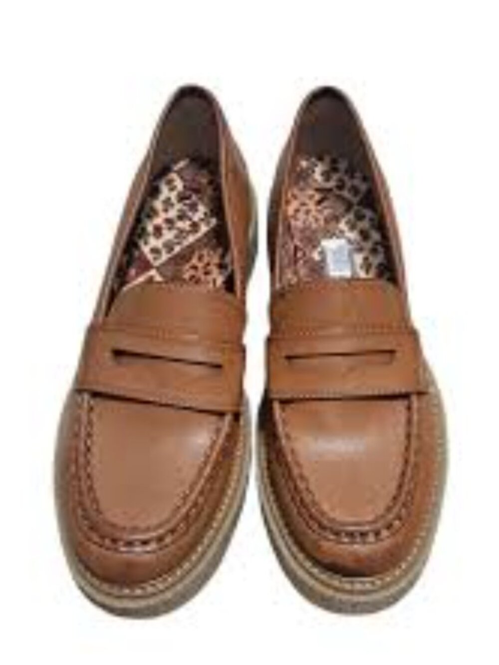 Korks Haidee Penny Loafers – Brown – Size 9.5 (NWT)